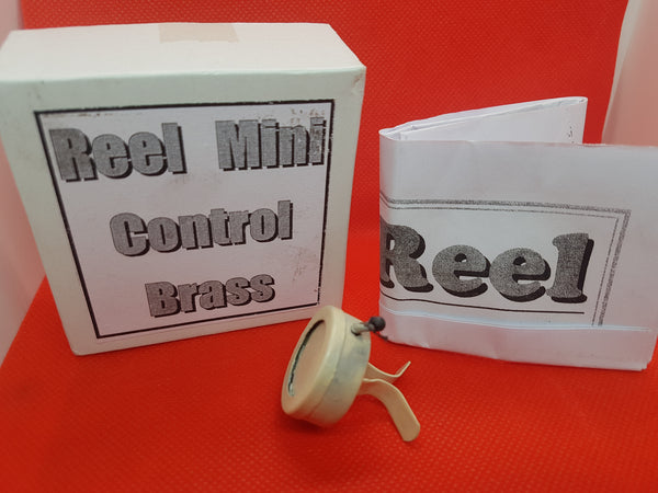Control Reel mini brass