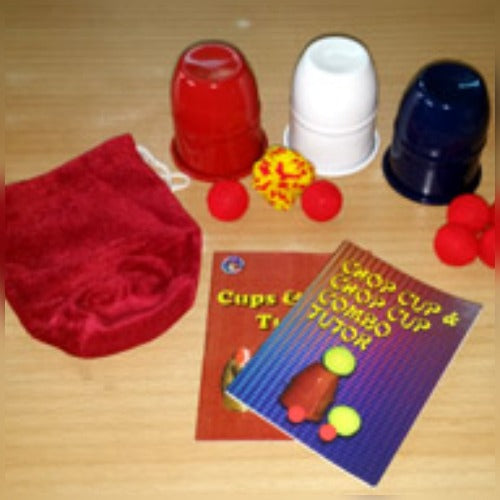 Chop Cup Combo Outfit - Aluminum - Red, White, Blue