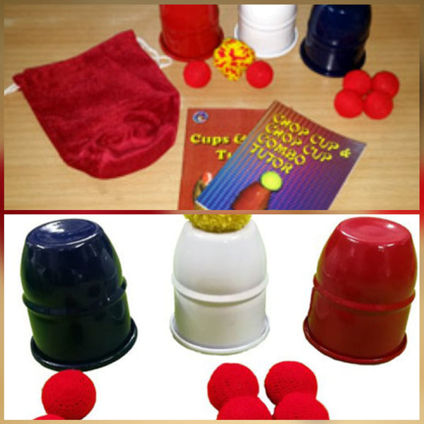 Chop Cup Combo Outfit - Aluminum - Red, White, Blue