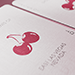 CHERRY CASINO PLAYING CARDS (FLAMINGO QUARTZ PINK)