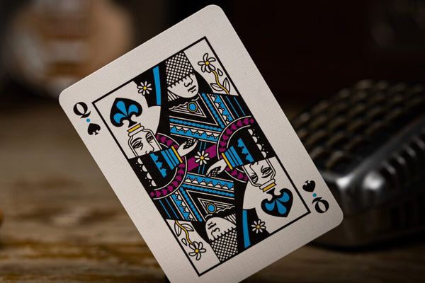 The Beatles (Blue) Playing Cards by theory11