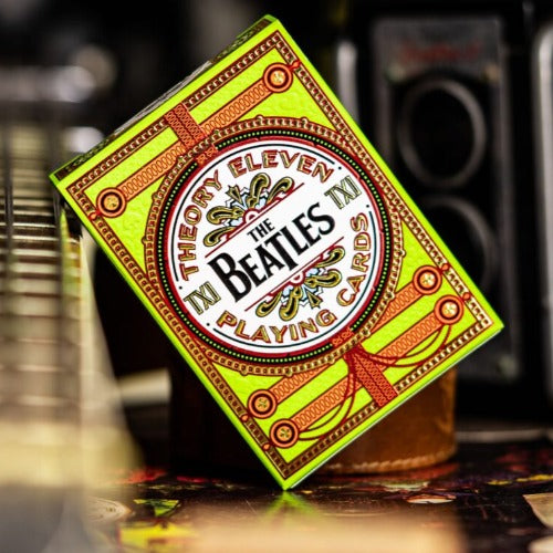 The Beatles (Green) Playing Cards by theory11