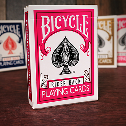 Bicycle Fuchsia Playing Cards by US Playing Card Co