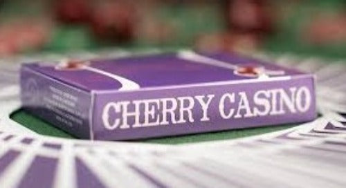 CHERRY CASINO PLAYING CARDS (FLAMINGO QUARTZ PINK)