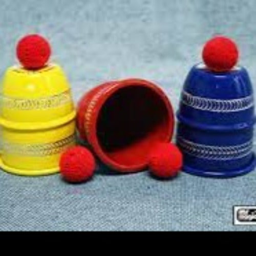 Cups and Balls 3 Color (Diamond Cut) by Mr Magic