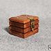 Quarter Go Box (Teak) by Mr. Magic