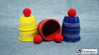 Cups and Balls 3 Color (Diamond Cut) by Mr Magic