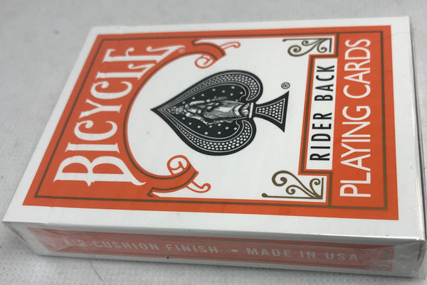 Bicycle Orange Playing Cards by US Playing Card Co