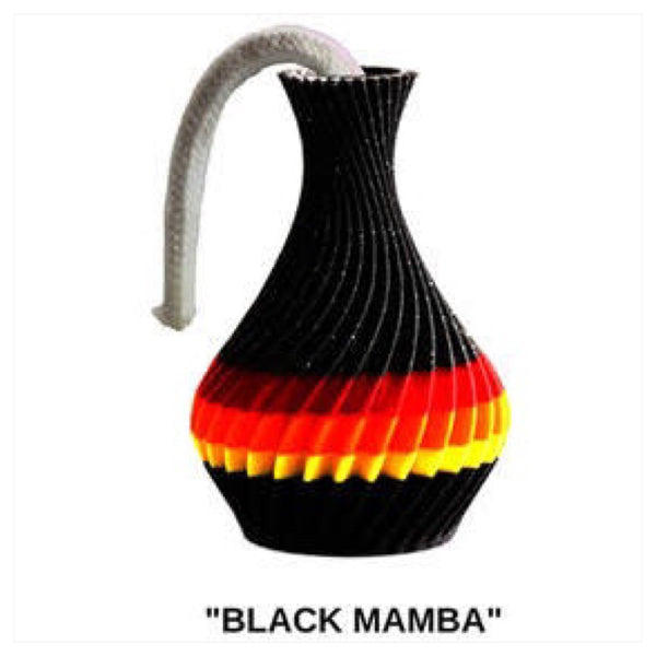 The American Prayer Vase Genie Bottle BLACK MAMBA