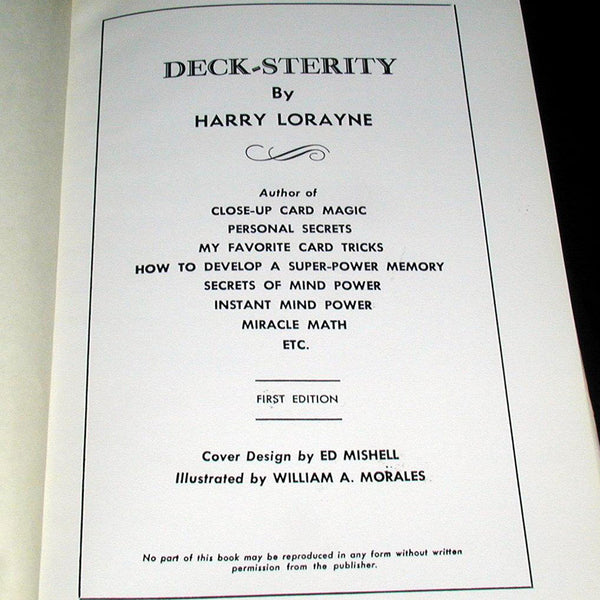 Deck-Sterity by H. Lorayne