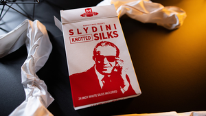 Slydini's Knotted Silks (White / 24 Inch)