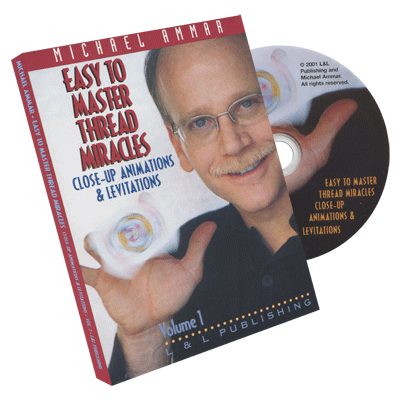 Easy to Master Thread Miracles #1 by Michael Ammar DVD
