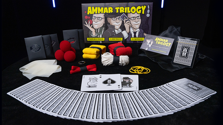 AMMAR TRILOGY SET (Gimmicks and Online Instructions) by Michael Ammar & Murphy's Magic