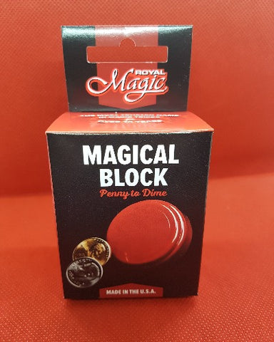 Magical Block coin trick