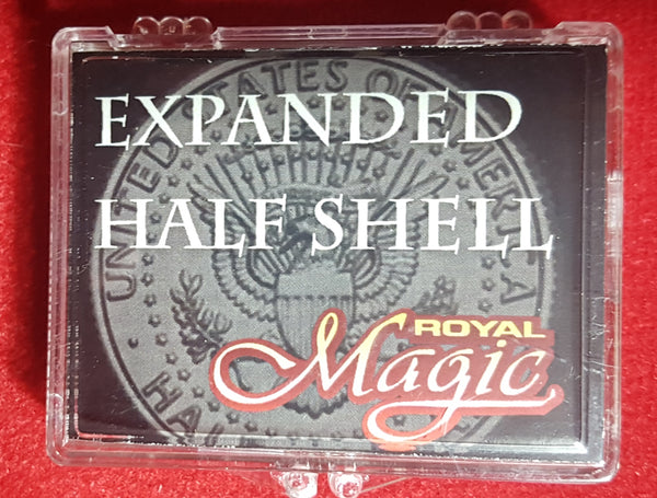 Expanded Half Shell (Struck) - Magic Tricks works perfect over your real half!. 