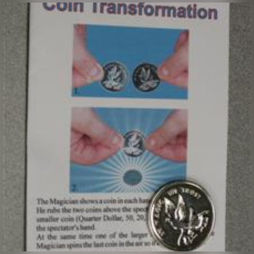 Coin Transformation (Joker Magic)