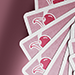 CHERRY CASINO PLAYING CARDS (FLAMINGO QUARTZ PINK)