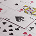 CHERRY CASINO PLAYING CARDS (FLAMINGO QUARTZ PINK)