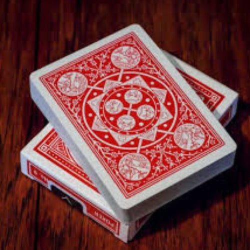 Tally Ho Fan Back Poker size (Red)