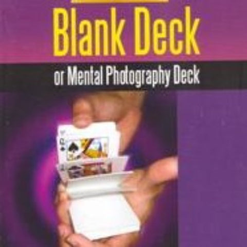 Blank Deck or Mental Photography Deck 25 Tricks Book