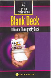 Blank Deck or Mental Photography Deck 25 Tricks Book
