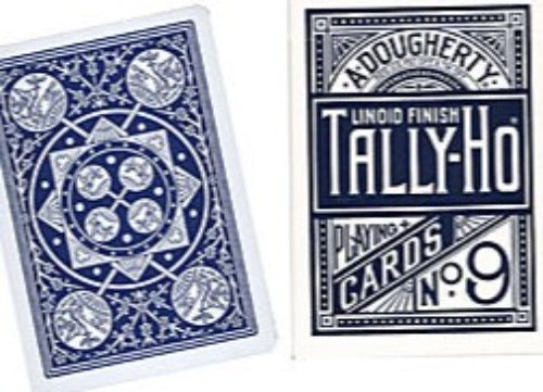 Tally Ho Fan Back Poker size (Blue)