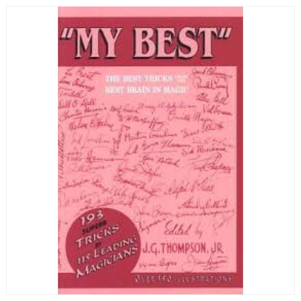 My Best by J.G. Thompson, Jr -Magic Book