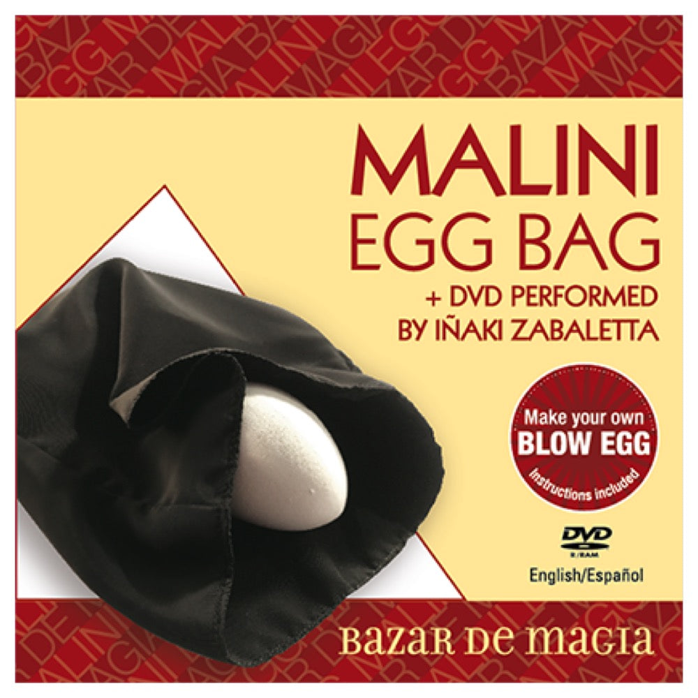 Malini Egg Bag and DVD - Black Bag (Bazar de Magia)