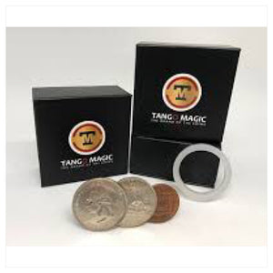 Locking Trick 61 cents (w/DVD)(2 Quarters, 1 Dime, 1 Penny) by Tango