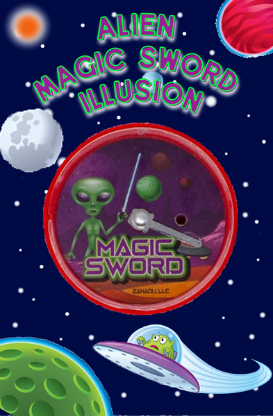 ALIEN MAGIC SWORD Instant magic trick!