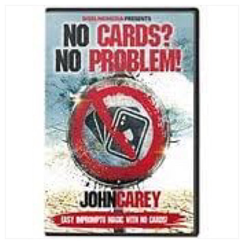 No Cards, No Problem by John Carey DVD