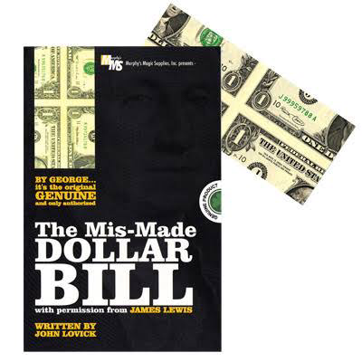 Mis-Made Dollar Bill - James Lewis written by John Lovick
