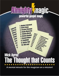 The Thought that Counts – Mick Ayer’s