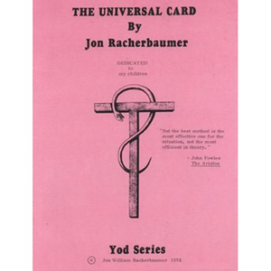 Universal Card by J. Racherbaumer