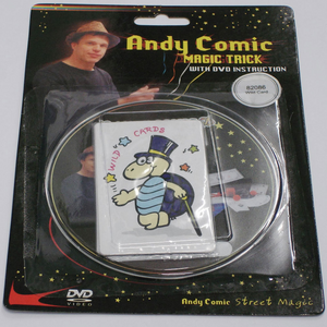 Wild Card - Andy Comic Magic Trick with DVD